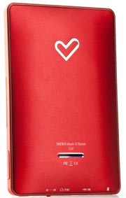  Energy Color eReader C4+ Touch Titanium Red 
